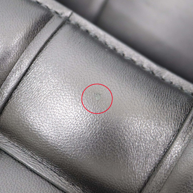 BOTTEGA VENETA ボッテガ ヴェネタ パデットカセット 591970 バック イントレチャート 鞄 ブラック 袋有 mo310