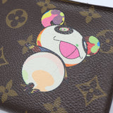 LOUIS VUITTON ルイヴィトン LV M61729 村上隆 ポルトモネジップ モノグラム ウォレット 長財布 M3828