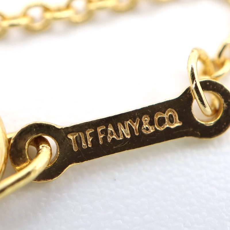 TIFFANY&Co. ティファニー ネックレス エルサペレッティ アップルペンダント ゴールド 750 4g アクセサリー H17910