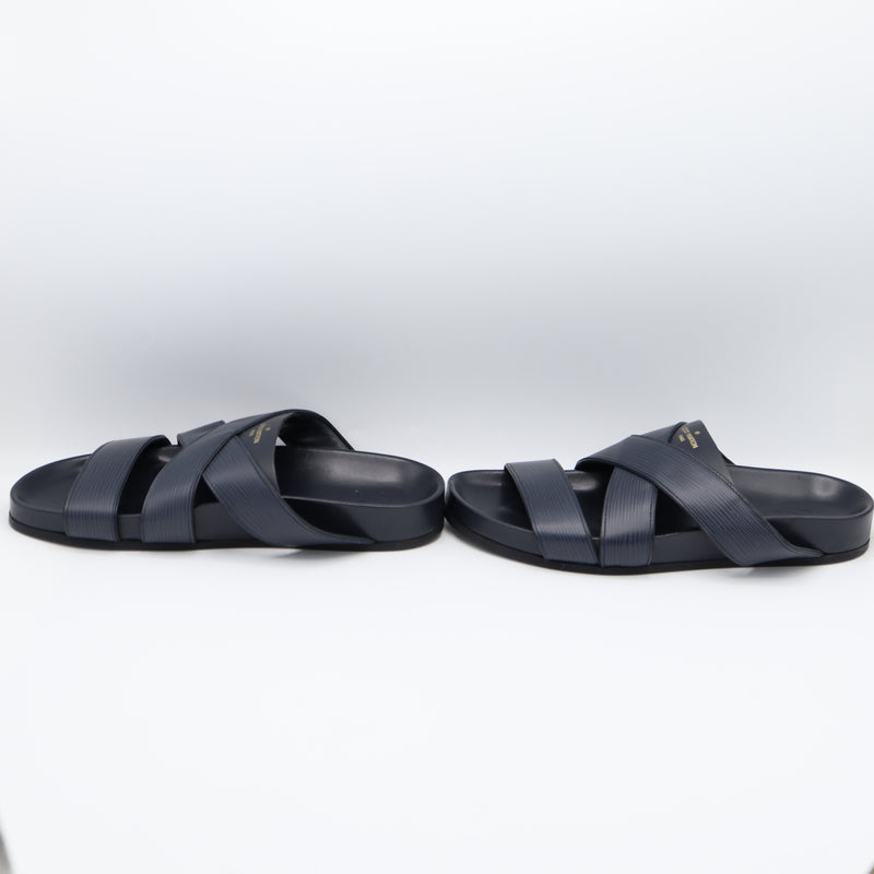 LOUIS VUITTON ルイヴィトン LV エピ フラットミュール サンダル 5サイズ ブラック 靴 25k986-2