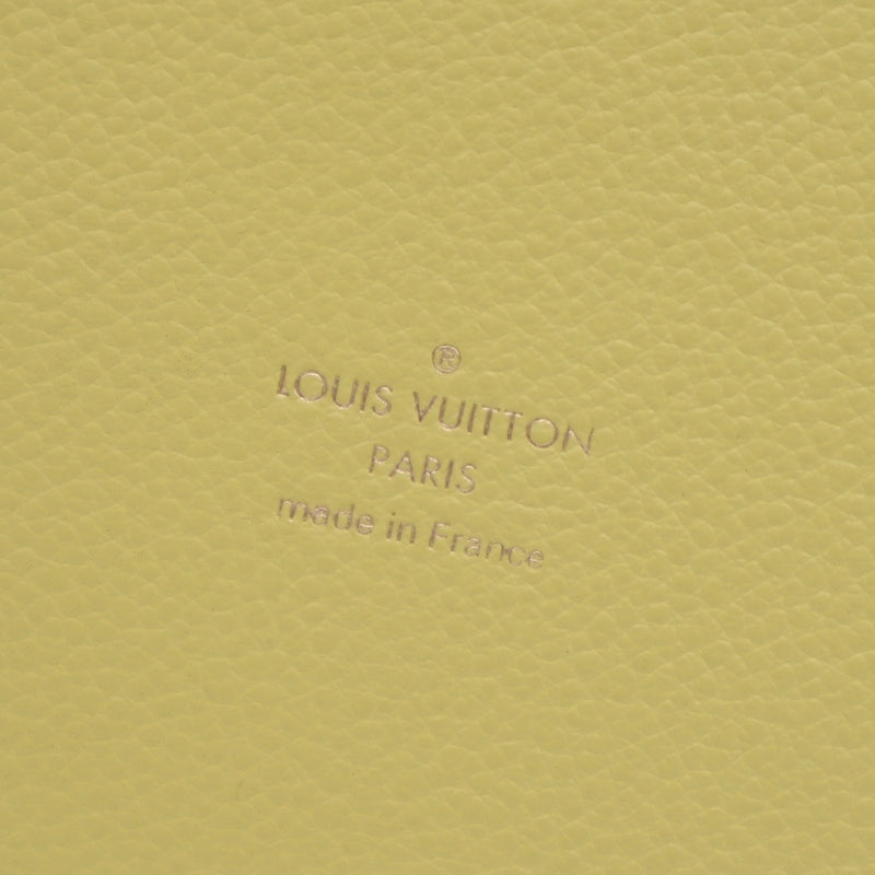 LOUIS VUITTON ルイヴィトン LV ジュエリートレー アクセサリーケース ノベルティ 小物入れ 黄色 箱有 H1766