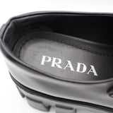 PRADA プラダ モノリス ブラッシュドレザー ローファー 1D649M 36 23cm 靴 ブラック NERO レディース 箱有 25k402-4