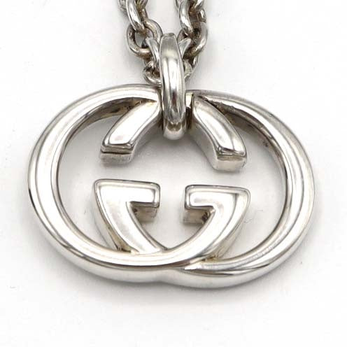 GUCCI グッチ ネックレス インターロッキングG GG シルバー925 25.5g アクセサリー ok615