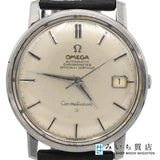 腕時計 稼働 OMEGA オメガ 168.010 cal.564 コンステレーション 自動巻き シルバー色文字盤 ベルト尾錠社外品 H21556