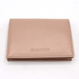 JIL SANDER ジルサンダー カードケース ピンクベージュ 名刺入れ 箱袋あり H24019