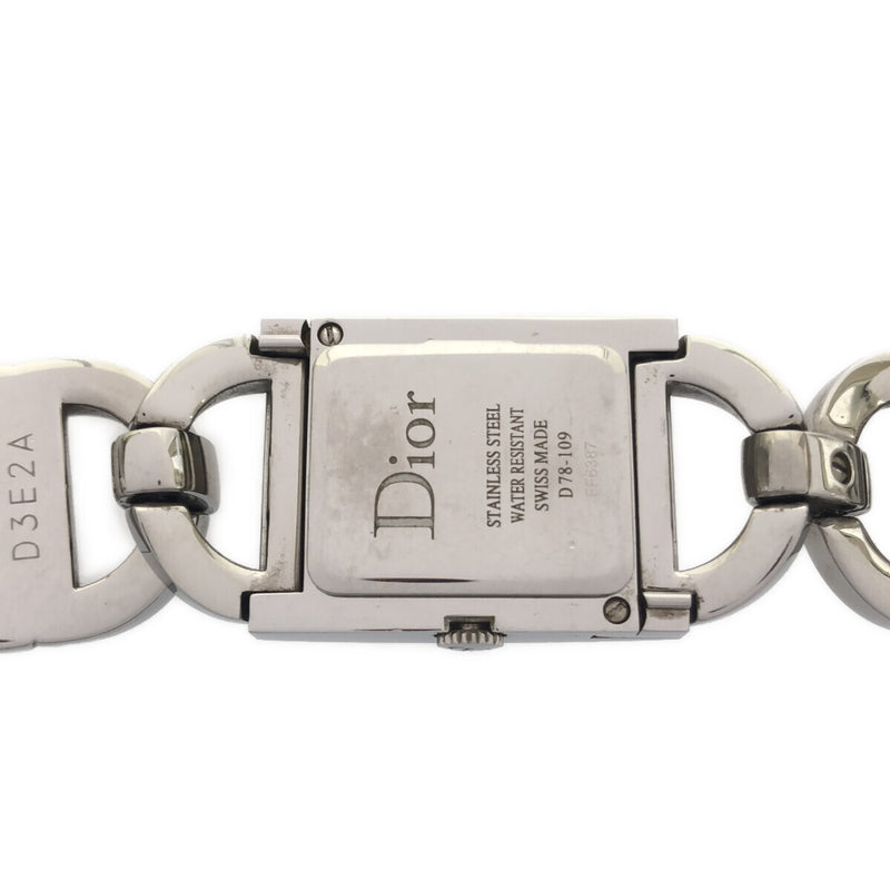稼働 腕時計 Christian Dior ディオール D78-109 マリス クォーツ SS