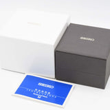 稼働 腕時計 SEIKO セイコー 6R15-03V0 PREASAGE プレサージュ デイト 自動巻 ネイビー色文字盤 箱・取説あり ベルト社外 H8574
