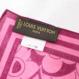 LOUIS VUITTON LV ルイヴィトン スカーフ M72592 コスミック・ブラッサム 村上隆 ピンク 箱有 H23710
