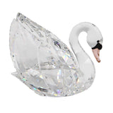 SWAROVSKI スワロフスキー スワンL ラージ 5004723 白鳥 クリスタルガラス 置物 インテリア オブジェ 箱証明書 J227-1