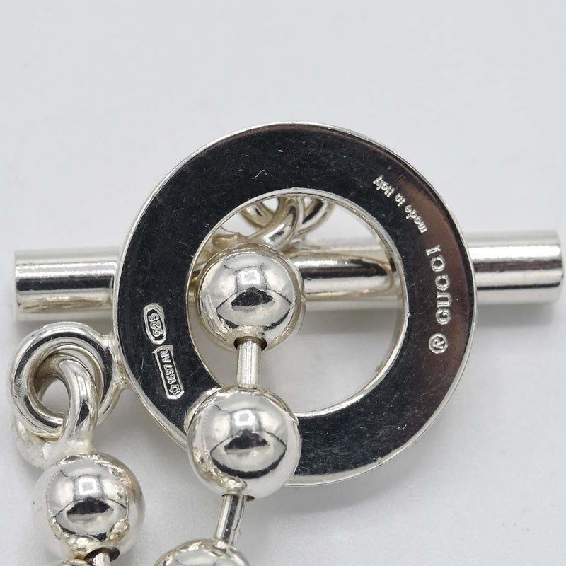 GUCCI グッチ ネックレス ボールチェーン 925 シルバー 約25.2g アクセサリー M4125