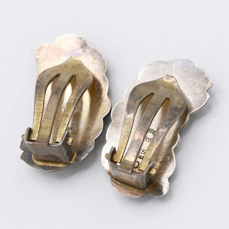 GEORG JENSEN ジョージジェンセン イヤリング 50A 葡萄の葉 約9g シルバー 925 アクセサリー レディース 箱有 k788