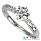 仕上済 TASAKI タサキ ダイヤ リング 指輪 pt950 D0.55 0.11 約9号 約4.3g ジュエリー アクセサリー 箱有 H6016