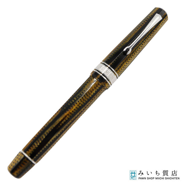 OMAS オマス 80周年 アルテイタリアーナ ブルキナ 万年筆 ペン先18K 筆記用具 筆記未確認 eco1531