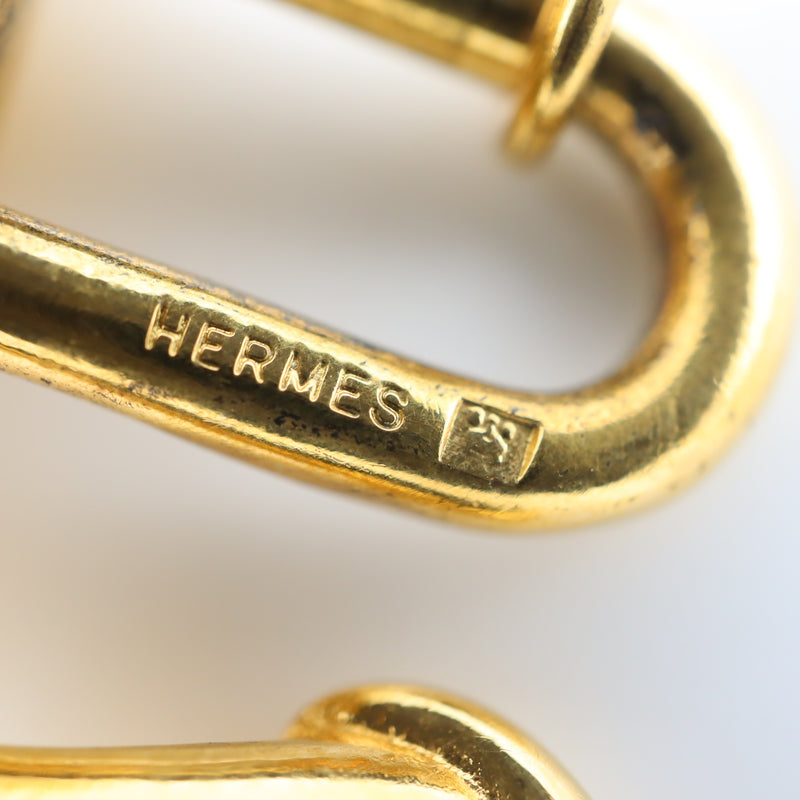 HERMES エルメス ペリカンモチーフ カデナ バッグチャーム 1992年限定 ゴールドカラー H9164