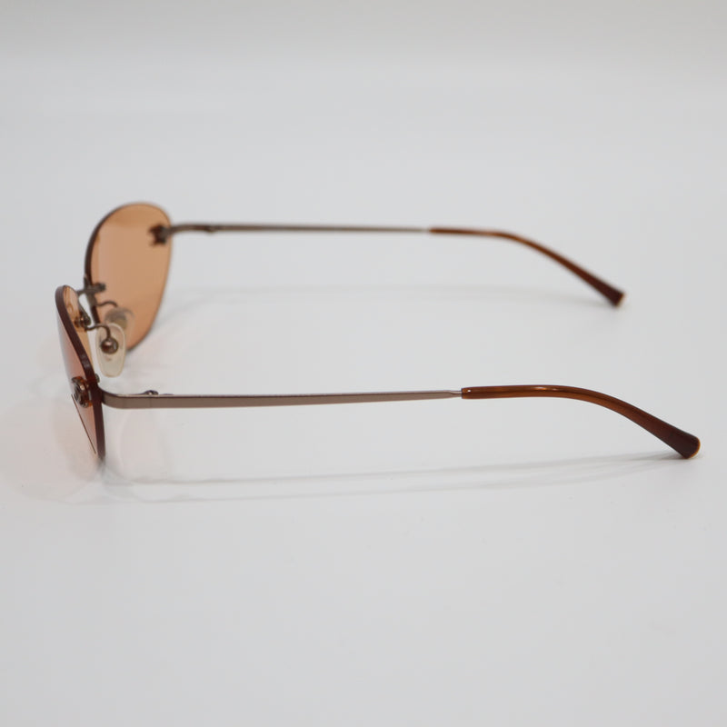 CHANEL シャネル サングラス 4003 c116/74 57□19 ココマーク リムレス