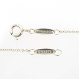 Tiffany & Co. ティファニー バイザヤード ネックレス 約1.7g シルバー 925 青石 アクセサリー レディース 袋あり H6937