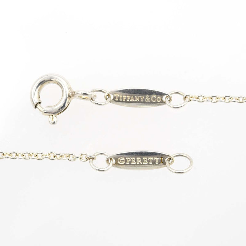 Tiffany & Co. ティファニー バイザヤード ネックレス 約1.7g シルバー 925 青石 アクセサリー レディース 袋あり H6937
