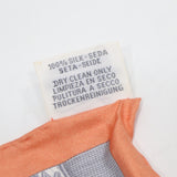 HERMES エルメス カレ45 ガヴロッシュ Poste et Cavalerie サーベル飾袋 シルク100 スカーフ オレンジ系 J211-2
