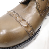 BOTTEGA VENETA ボッテガヴェネタ ブーツ 40 約25cm ショートブーツ カーキ メンズ 靴 箱有 H1612