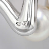 MIKIMOTO ミキモト パール ネックレス シルバー925 SV Mチャーム 約9.7g アクセサリー 箱・ケース・クロスあり ok1404