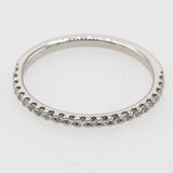 仕上げ済 STAR JEWELRY スタージュエリー リング ダイヤ 8号 pt950 D0.15 約1.5g ジュエリー ◆ 30k54-357