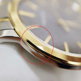 稼働 腕時計 SEIKO セイコー CREDOR クレドール 8J81-0AT0 QZ SS/18KT Limited Edition 数量限定50本 ブラウン系文字盤 26k272-2