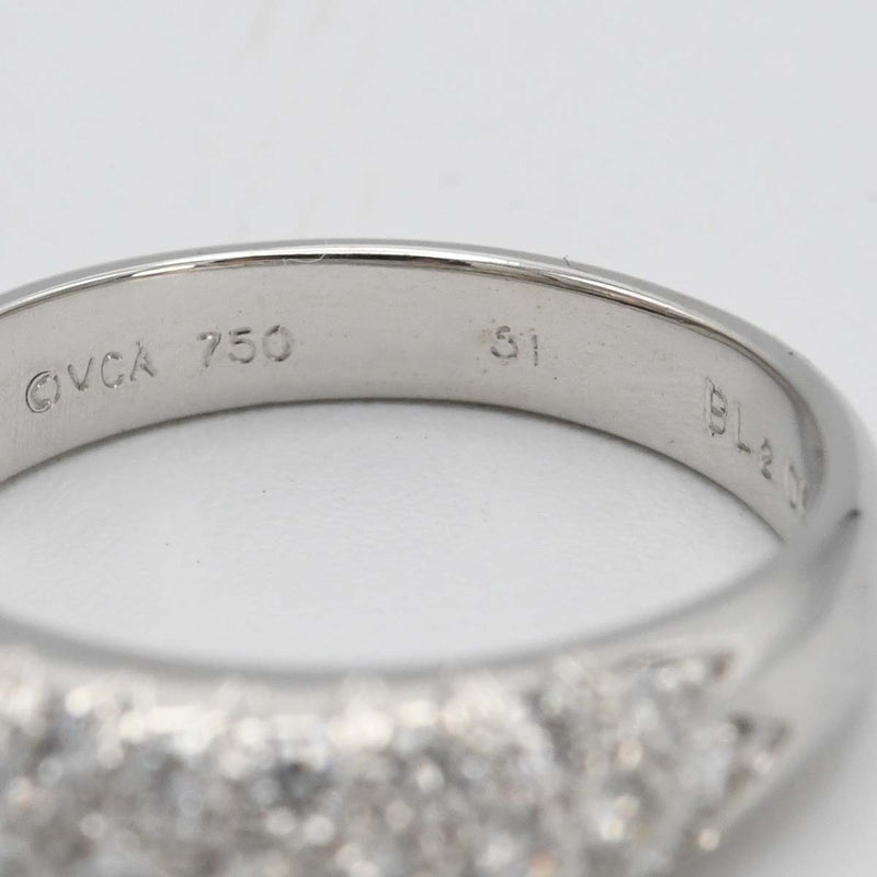 仕上済 VanCleef&Arpels VCA ヴァンクリーフ&アーペル リング サイズ51 ダイヤモンド 750 3.7g アクセサリー H10348