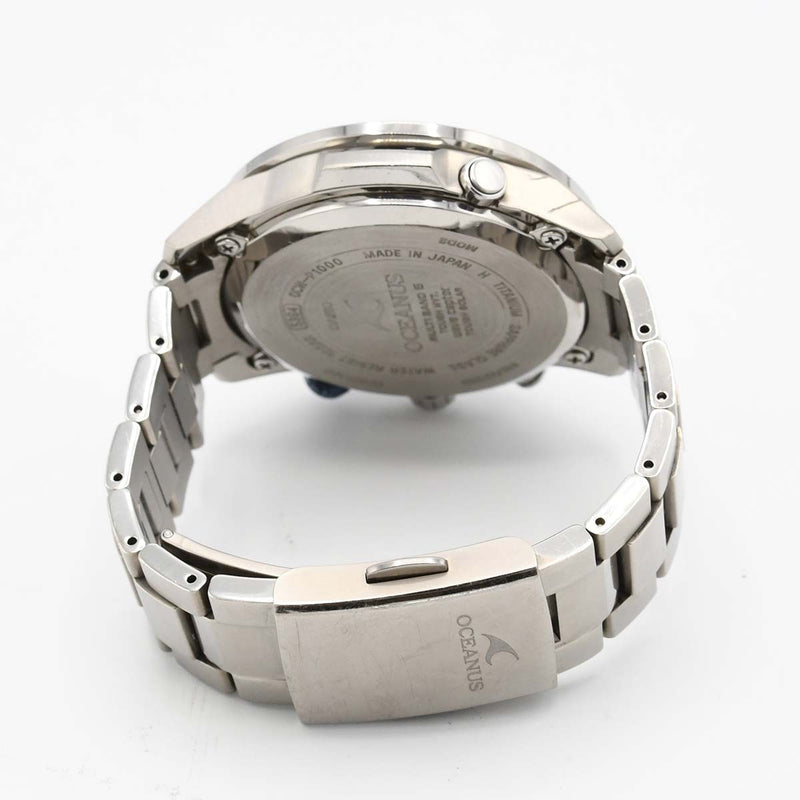 腕時計 稼働 CASIO カシオ OCEANUS オシアナス OCW-P1000 ソーラー クロノグラフ メンズ H5928
