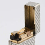 S.T.Dupont デュポン ガスライター LINE1 ライン1 シルバーカラー 着火未確認 eco1525