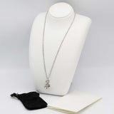 CHROME HEARTS クロムハーツ ネックレス BSフレア ロールチェーン 925 約12.9g アクセサリー 袋 26k593-2