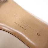 Salvatore Ferragamo フェラガモ ヴァラリボン パンプス フラットシューズ 01A838 740837 靴 サイズ8 D 25.5cm 箱有 H12688-9