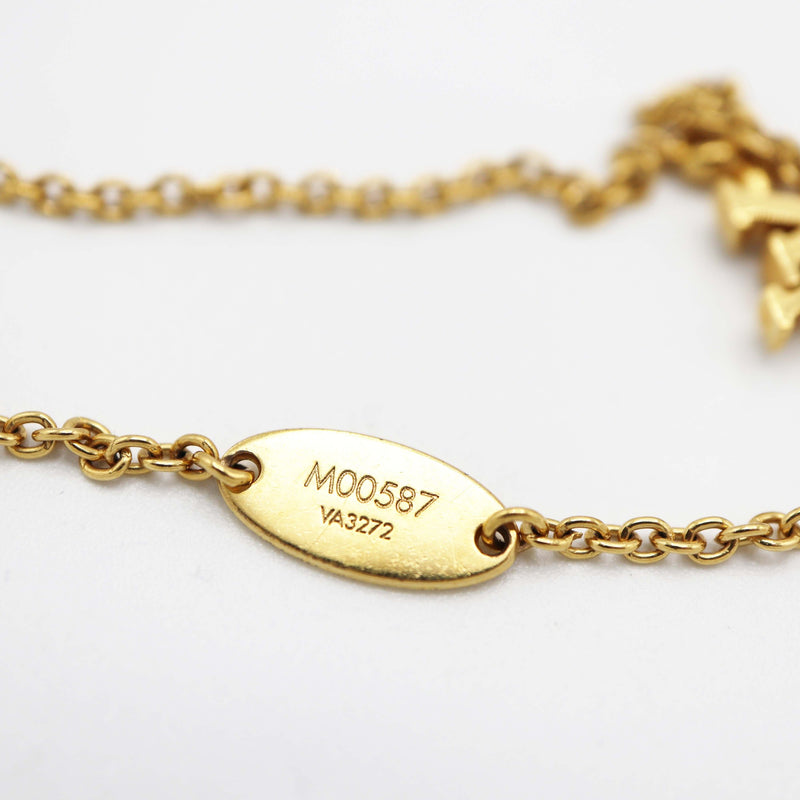 LOUIS VUITTON ルイヴィトン LV ブレスレット M00587 アイコニック ゴールド 約3.6g アクセサリー 25k210-1