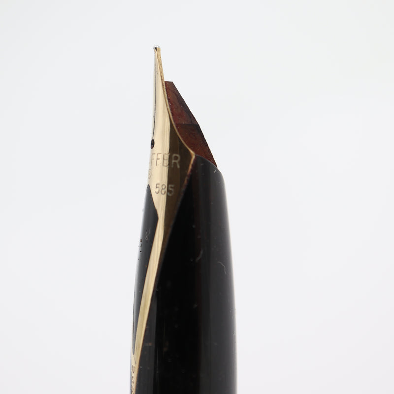 SHEAFFER シェーファー 万年筆 タルガ ペン先 14K585 筆記用具 文房具 筆記未確認 eco1475