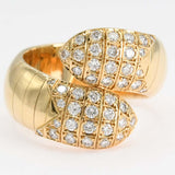 仕上済 CHAUMET ショーメ リング ダイヤモンド 15号 750 約14.5g ジュエリー H15844