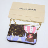 LOUIS VUITTON ルイヴィトン M68486 ヴィィヴィエンヌ ポシェット ドゥーブルジップ モノグラム ウォレット ショルダーバッグ H11230