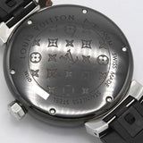 腕時計 稼働 LOUIS VUITTON LV ルイヴィトン タンブールインブラック Q113K 自動巻き 黒色文字盤 24s168-1