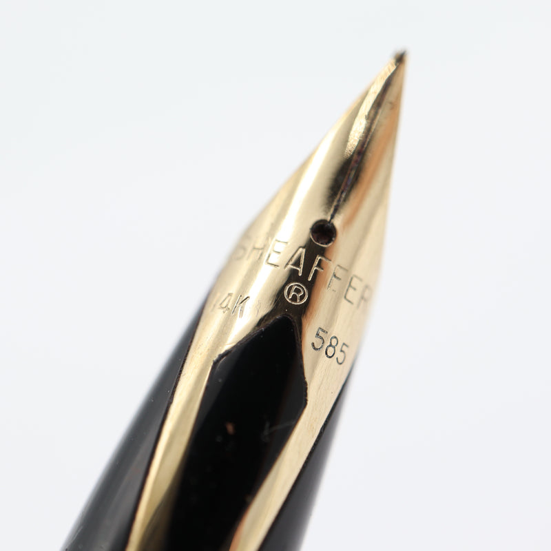 SHEAFFER シェーファー 万年筆 タルガ ペン先 14K585 筆記用具 文房具 筆記未確認 eco1475