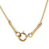 仕上げ済 TIFFANY＆Co. ティファニー バイザヤード ネックレス K18 ゴールド 約3.1mm 約1.6g ジュエリー ◆ H18994