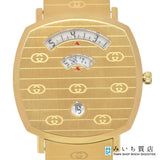 稼働 動作品 腕時計 GUCCI グッチ 157.3 Grip クォーツ ゴールドカラー メンズ 箱・袋 26k537-4