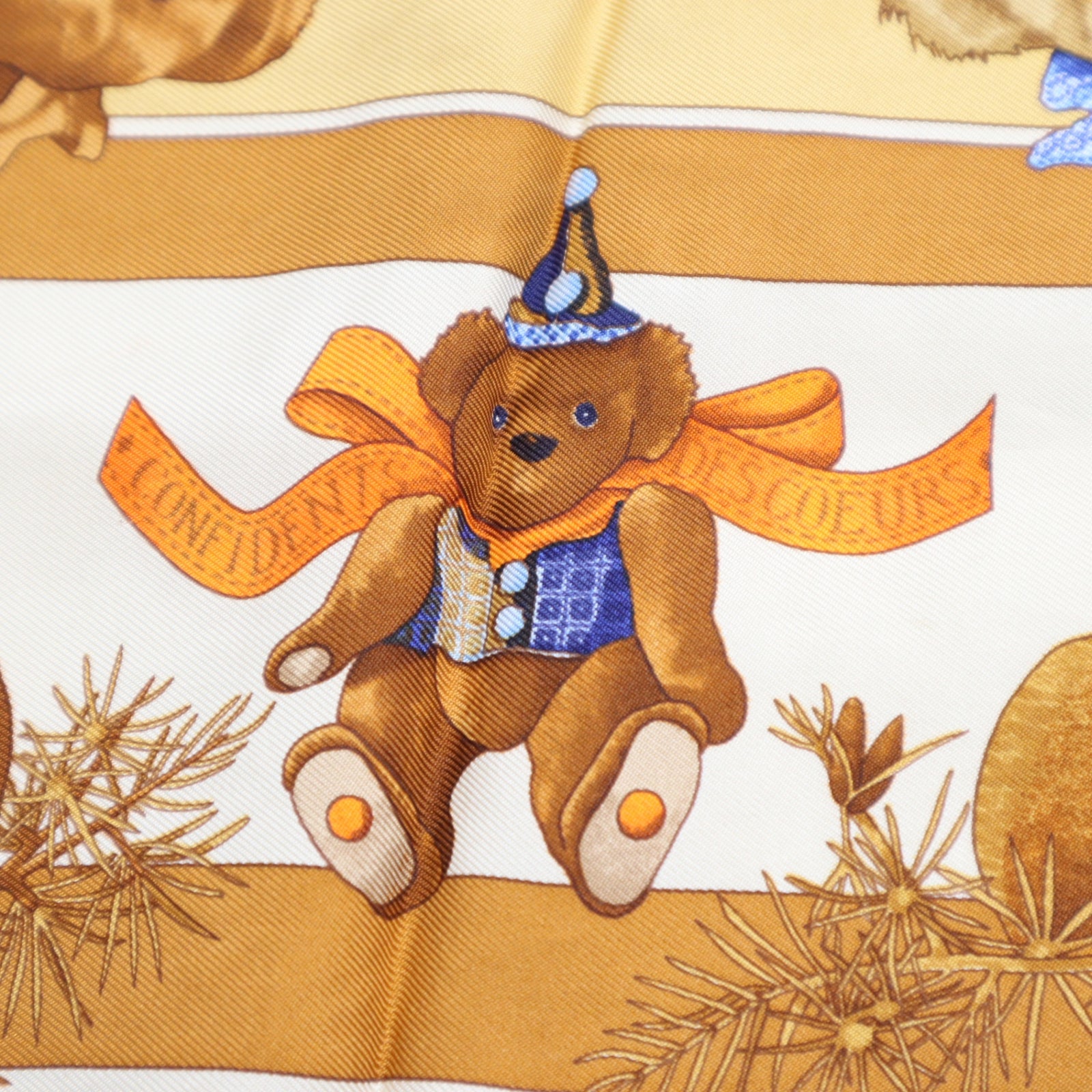 HERMES エルメス カレ42 スカーフ CONFIDENTS DESCOEURS 心の友