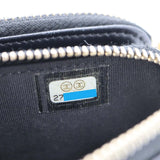 CHANEL シャネル チェーンバッグ キャビアスキン ボーイシャネル ブラック チェーンウォレット 袋ギャラあり H14302