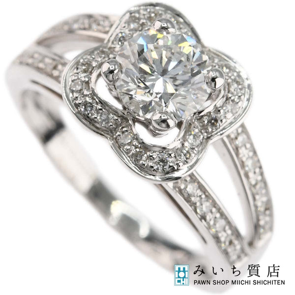 仕上済 MAUBOUSSIN モーブッサン リング チャンスオブラブ No.5 7号 750 4g ジュエリー 箱保有 21k342-4