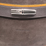 LONGCHAMP ロンシャン ハンドバッグ ショルダーバッグ 2WAYバッグ マドレーヌ レザー/スエード レディース 茶 H14430