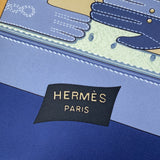 HERMES エルメス カレ90 TOUT CUIR すべて革 スカーフ シルク100％ ネイビー 服飾小物 箱 H21724
