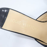 LOUIS VUITTON ルイヴィトン LV ミュール ポインテッド サンダル MA0032 モノグラムミニ ブルー系 レディース 箱有 25k627-16