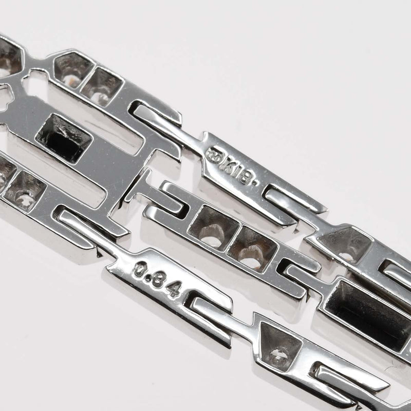 仕上済 MIKIMOTO ミキモト ネックレス パール オニキス K18 D0.84 17.7g ジュエリー 箱有 H17687