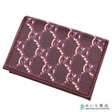 GUCCI グッチ カードケース 二つ折り GGシャドウ ロッソアンコラ ウォレット ミニウォレット 財布 795044 レッド系 25k1084-2