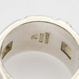 GUCCI グッチ リング モダニストワイドリング 12.5号 925 14.8g アクセサリー 箱 保管袋 H23068!