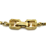 GIVENCHY ジバンシィ ロゴプレート ブレスレット ブレス ゴールドカラー Gロゴ レディース ヴィンテージ アクセサリー H9291