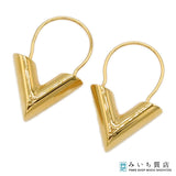 LOUIS VUITTON ルイヴィトン LV M61088 エセンシャル V ピアス GP アクセサリー 袋 H17365